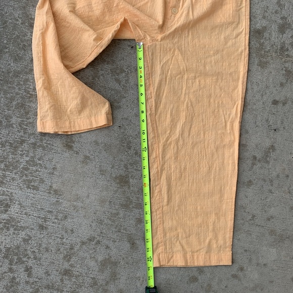 Urban Outfitters Peach Button Up High Rise Trousers - Picture 8 of 13